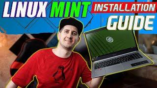 HOW to Install Easy Linux Mint on PC + Bootable USB Drive - Full Guide for Beginners