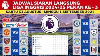 Jadwal Liga Inggris Pekan 3 - Man United vs Liverpool  Chelsea vs Crystal Palace - Live SCTV