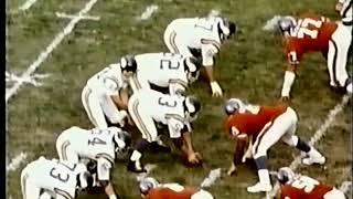 1972 Vikings at Broncos week 5