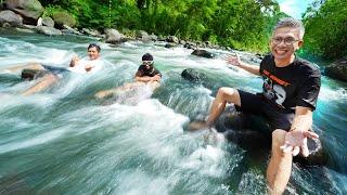 MANDI DI SUNGAI ARUS ALAMI