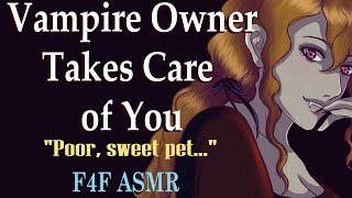 F4F Vampire Owner Takes Care of You ASMR Vampire asmr f4f