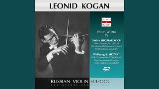 Violin Concerto No. 5 in A Major K. 219 Turkish II. Adagio
