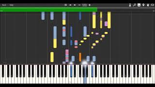 Berties Season 2 Theme On Synthesia Sudrian Afro