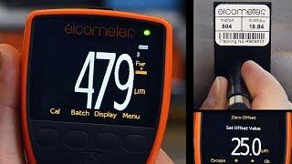 Using the Elcometer 456 Zero Offset Calibration in accordance with ISO 19840 on Ferrous Substrates