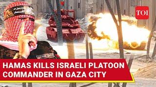 Israeli Platoon Commander Killed Hamas Attacks IDF Command Headquarters In Gaza City