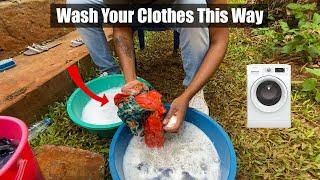 The African Secret To Washing Clothes