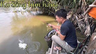  179 phút câu cá thiên nhiên Sông Sài Gòn bằng mồi câu DF TORO cháy nách  DUY FISHING