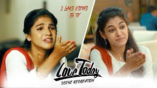 Love today Movie Cafe Scene Recreation10min #4kvideo #pradeepranganathan  #ivana  #lovetoday