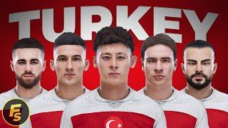 Turkey Facepack EURO 2024 - PES 2021 & FL24