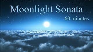  Moonlight Sonata  60 minutes - Beethoven Classical Music for studying concentration reading