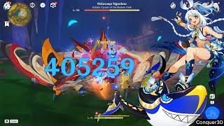 Mualani C0C3 Gameplay Natlan 5.0 Genshin impact