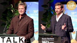 Brad Pitt Bradley Cooper speech at Santa Barbara Film Festival 2024