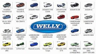 Welly Diecast Cars 138 & 136 scale