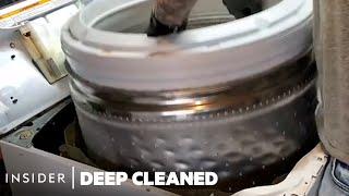 How The Insides Of Washing Machines Are Deep Cleaned  Deep Cleaned  Insider