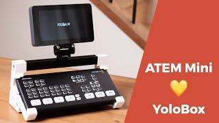 Level up your ATEM Mini livestreams using the YoloBox