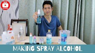 ทำสเปรย์แอลกอฮอล์ l Spray Alcohol