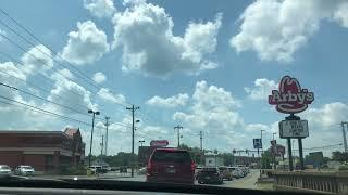 Driving in the Tennessee walking horse capital of Shelbyville Tn in Bedford County Tn