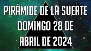  Pirámide de la Suerte para el Domingo 28 de Abril de 2024 - Lotería de Panamá