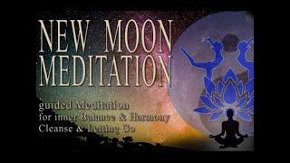 New moon meditation September 2022 guided Libra for balance inner peace manifestation