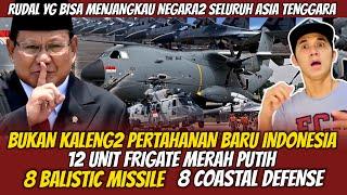 PERISAI TRISULA NUSANTARA‼️ RI BANGUN 12 FRIGATE MERAH PUTIH 8 UNIT BRAHMOS 8 BALISTIC MISSILE 