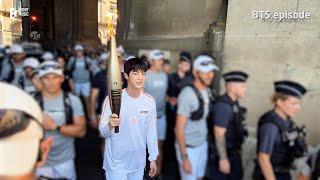 EPISODE 진 Jin @ Paris 2024 as the Torchbearer - BTS 방탄소년단