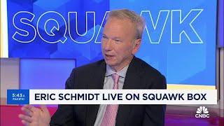 Former Google CEO Eric Schmidt on AI potential American businesses will change because of this