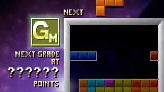 Tetris The Grand Master Road to GM is COMPLETE