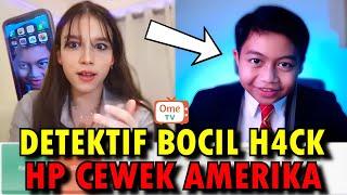 BOCIL INI LACAK NAMA ALAMAT SAMPAI H4CK HP CEWEK AMERIKA  - OME. TV INTERNASIONAL