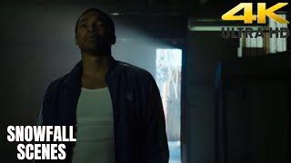 snowfall 2x5  Kevin finds out that Franklin knew all along who shot his nephew - Full scene HD