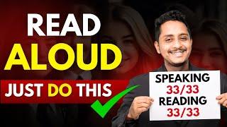 PTE Read Aloud - Just Do It - Speaking & Reading 3333  Skills PTE Academic