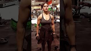 Indian young Bodybuilder Workout ⭕Gym status  fitness girl ️ Ultra Fitness  #shorts #Exercise