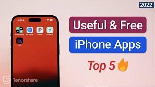 5 Useful Free iPhone Apps - At The End of 2022