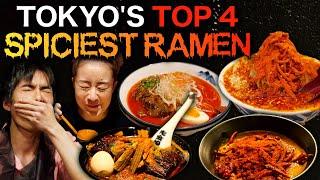 Tokyo’s Top 4 Spiciest Ramen  Ultimate Japan Bucket List 4K