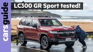 Toyota LandCruiser 300 Series 2024 review GR Sport  New LC300 4WD tested by family