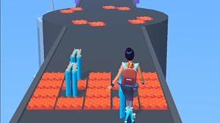 High heels gameplay FLOOR IS LAVA #challenge #shorts