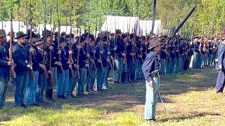 160th Chickamauga Morning Parade and Federal of the Year Presentation Civil War Reenactment