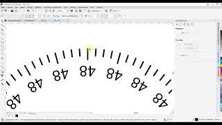 Создаем простой макет по кругу в CorelDRAW - шкалы просто и быстро