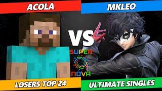 Supernova 2024 - Acola Steve Vs. MkLeo Joker Smash Ultimate Tournament