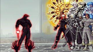 KOF Mugen Valmar Rugal Vs Nest Bosses Metal Orochi Team