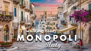 MONOPOLI 2024  ITALY  WALKING TOUR 4K