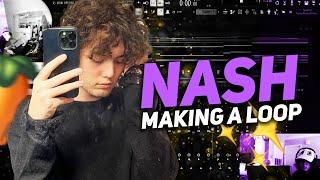 Nash Making A Beautiful Loop From Scratch  FL Studio KeysGuitar Full Process 