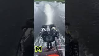 Modified 670cc V twin gets 22mph with 4 people using Mud-Skipper base model surface drive mud motor