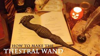 How To Make The Thestral Wand  New Harry Potter Themed Wands  Harry Potter DIY