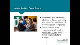 Immunization Compliance Presentation - Summer 2023