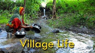 Rural india Gujrat  Indian Village Daily Morning Routine  Indian Villagelife