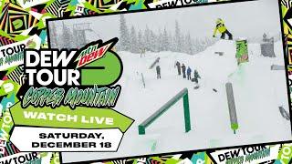 WATCH 2021 Dew Tour Copper Mens and Womens Snowboard Slopestyle Final - Day 4