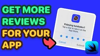 Get More Reviews In Your iOS App Learn SwiftUI & Swift Request App Review ⭐️