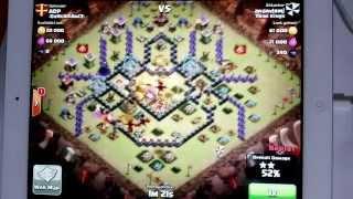 CoC TH9 Spider Base 3 Star