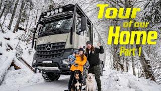 The ULTIMATE Overland Expedition Vehicle TOUR ►  KRUG XP - Mercedes AROCS 4x4