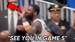LEAKED Video Of Kyrie Irving Trash Talking Celtics Fans “See You In Game 5”